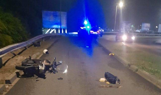 Scooter Accident on Airport Road