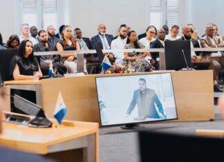 Parliament of Sint Maarten attended Bonaire Day celebration
