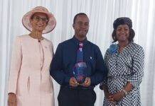 Jean-Marc August was awarded the prestigious 2025 President of Parliament Award