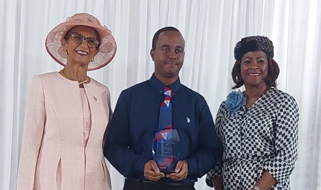 Jean-Marc August was awarded the prestigious 2025 President of Parliament Award