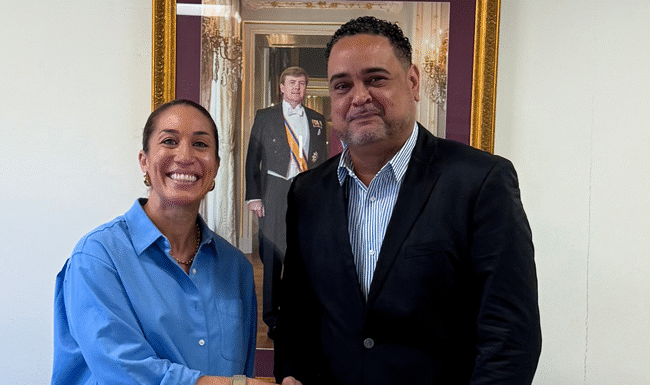 Minister of Justice Nathalie Tackling swore in new personnel from the Police Force of Sint Maarten (KPSM), the Dutch Caribbean Coast Guard, and the Tax Department