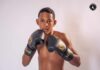 Dylan Sint Jago represents Bonaire at international boxing tournament in Curaçao
