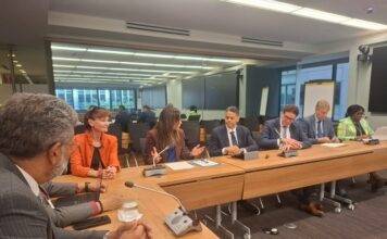 Prime Minister Dr. Luc Mercelina Reaffirms Priority of EOC Project During High-Level Meeting with World Bank Leadership