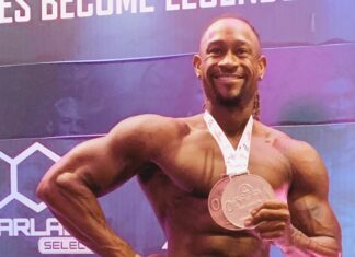 Calvin B. Mardembrough jr. Dominates Again at Joe Weider’s Olympia Latino America, Secures Gold in Men’s Physique 35+
