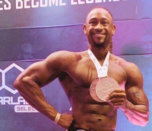 Calvin B. Mardembrough jr. Dominates Again at Joe Weider’s Olympia Latino America, Secures Gold in Men’s Physique 35+