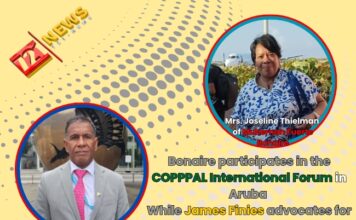 Bonaire participates in the COPPPAL International Forum in Aruba while James Finies advocates for human rights at the United Nations in Geneva