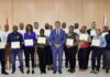 Establishment of Early Warning System Well Underway, Certificates presented after training