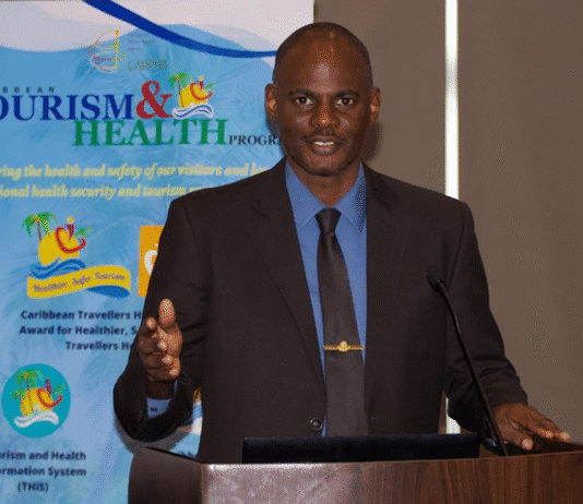 Minister Brug highlights the critical connection between health and tourism for Sint Maarten at CARPHA’s Tourism and Health Program Hosted on Sint Maarten