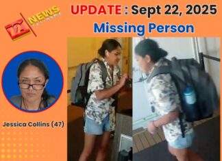 September 22, 2025 — UPDATE: On missing person, Jessica Collins