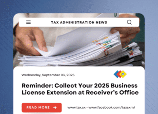 Reminder: Collect Your 2025 Business License Extension at Receiver’s Office