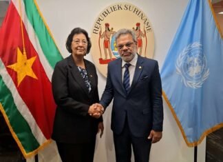 Prime Minister of Sint Maarten Initiates Bilateral Meeting with President of Suriname During UN General Assembly