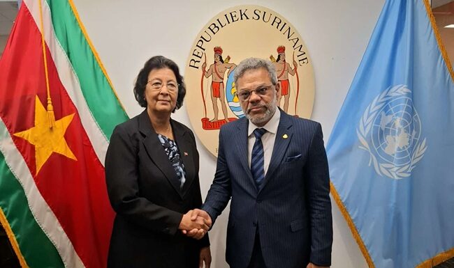 Prime Minister of Sint Maarten Initiates Bilateral Meeting with President of Suriname During UN General Assembly