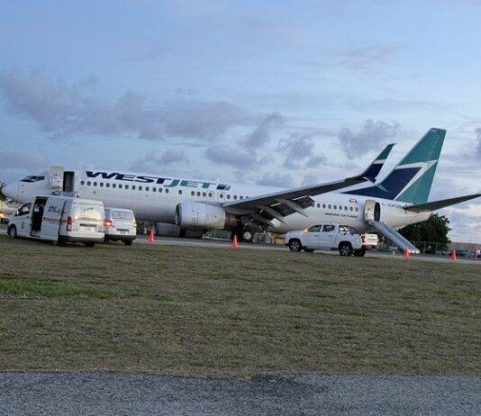 WestJet plane from Toronto makes ‘hard landing’ in St. Maarten