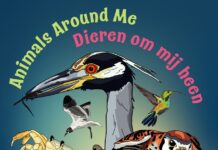 Launch and Giveaway of Bilingual English-Dutch Edition of Animals Around Me on Saturday, November 29th