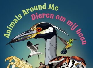 Launch and Giveaway of Bilingual English-Dutch Edition of Animals Around Me on Saturday, November 29th
