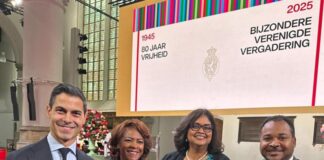 Minister Plenipotentiary Attends Extraordinary Joint Session of the States General Marking 80 Years Since the Second World War