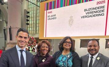 Minister Plenipotentiary Attends Extraordinary Joint Session of the States General Marking 80 Years Since the Second World War