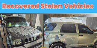 Police Investigating Recovered Stolen Vehicles & Stone-Throwing Incident