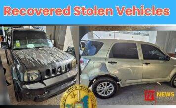 Police Investigating Recovered Stolen Vehicles & Stone-Throwing Incident