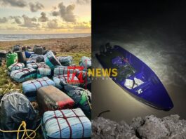 Dutch Caribbean Coast Guard detained one Colombian and four Venezuelans