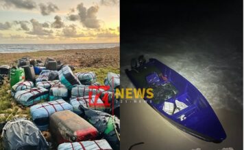 Dutch Caribbean Coast Guard detained one Colombian and four Venezuelans