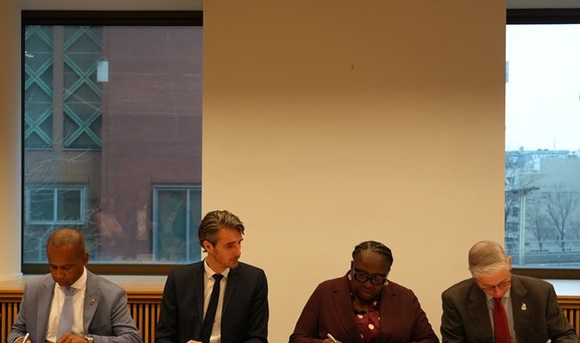 Statia Government Signs Agreement to Strengthen Environmental Regulation and Enforcement