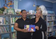 Euton Family Donates Books to Sint Maarten Library Children’s Collection