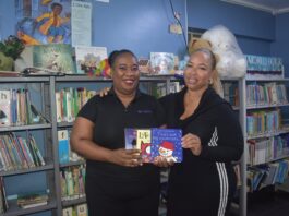 Euton Family Donates Books to Sint Maarten Library Children’s Collection