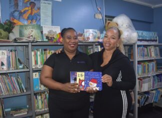 Euton Family Donates Books to Sint Maarten Library Children’s Collection