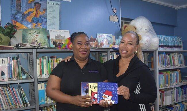 Euton Family Donates Books to Sint Maarten Library Children’s Collection