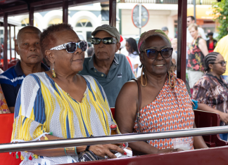Historical Train Trolley Tour Well Attended