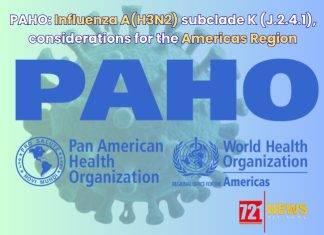 PAHO: Influenza A(H3N2) subclade K (J.2.4.1), considerations for the Americas Region