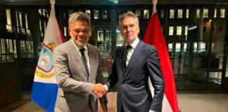 Prime Minister Dr. Luc Mercelina discusses need for urgent decisions on Trust Fund and Country Packages with Dutch Prime Minister Dick Schoof