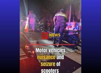 Motor vehicles nuisance and seizure of scooters