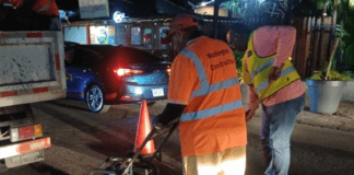 Hot Asphalt Pothole Repairs Underway on Main Roads This Week