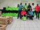 Minister Brug and the Ministry of VSA deliver 1,000 bags of fresh produce to the community