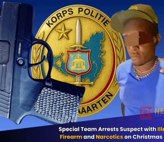 KPSM Special Team Arrests Suspect with Illegal Firearm and Narcotics on Christmas Eve