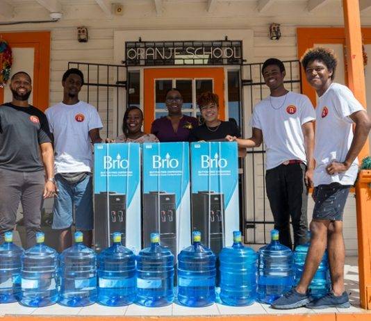 RISE Foundation and St. Maarten Timeshare Association Improve Access to Drinking Water at Local Schools