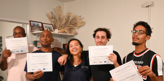 Local fishermen receive new gear after completing environmental workshops