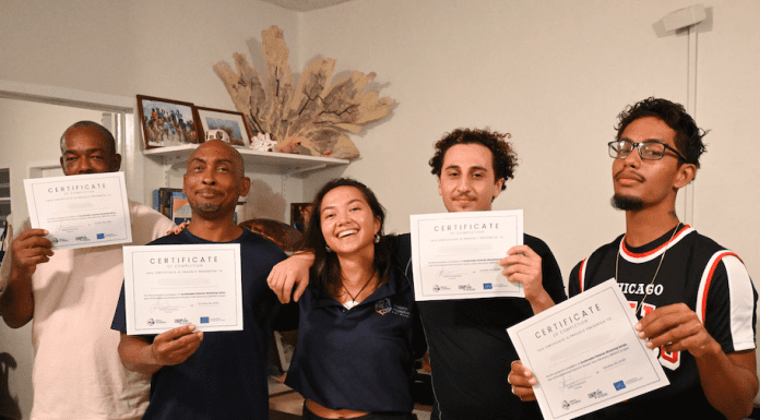 Local fishermen receive new gear after completing environmental workshops