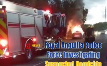 Royal Anguilla Police Force Investigating Suspected Homicide and Arson