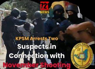 KPSM Arrests Two Suspects in Connection with November Shooting