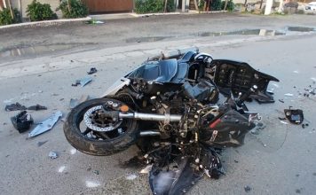 Traffic accident with injuries on Welfare road