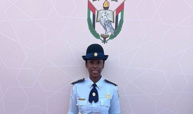 KPSM Congratulates Officer Vanessa. Martina on Successful Completion of International Police Training in Abu Dhabi