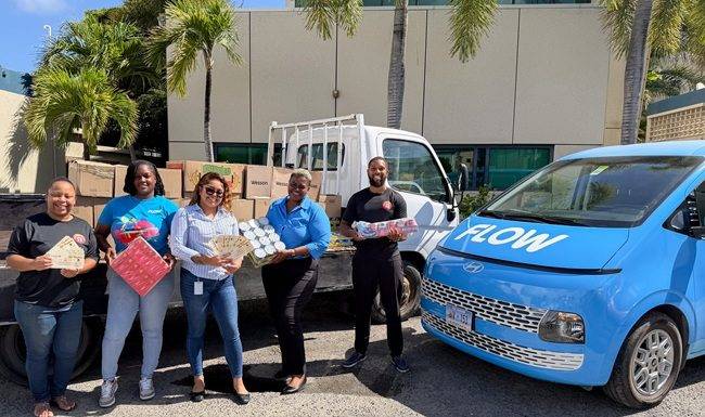 Flow Partners with RISE Foundation to Support Vulnerable Families Through Project Hope