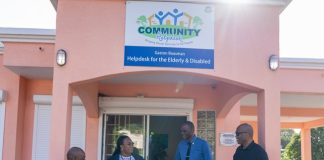 Minister Brug relocates his Cabinet outside of the Government Administration Building