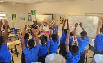 Island Gems Charity supports PWAS steel pan programme