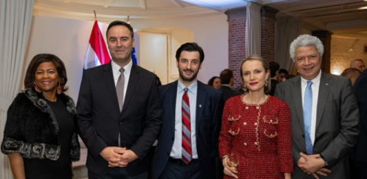 Minister Plenipotentiary Arrindell Attends Kosovo Independence Celebrations