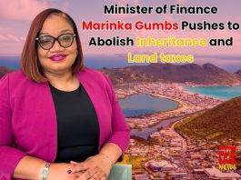 Honorable Minister of Finance, Ms. Marinka Gumbs Pushes to Abolish Inheritance and Land taxes