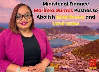 Honorable Minister of Finance, Ms. Marinka Gumbs Pushes to Abolish Inheritance and Land taxes